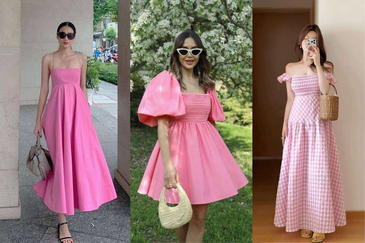 Pink Partywear Dresses