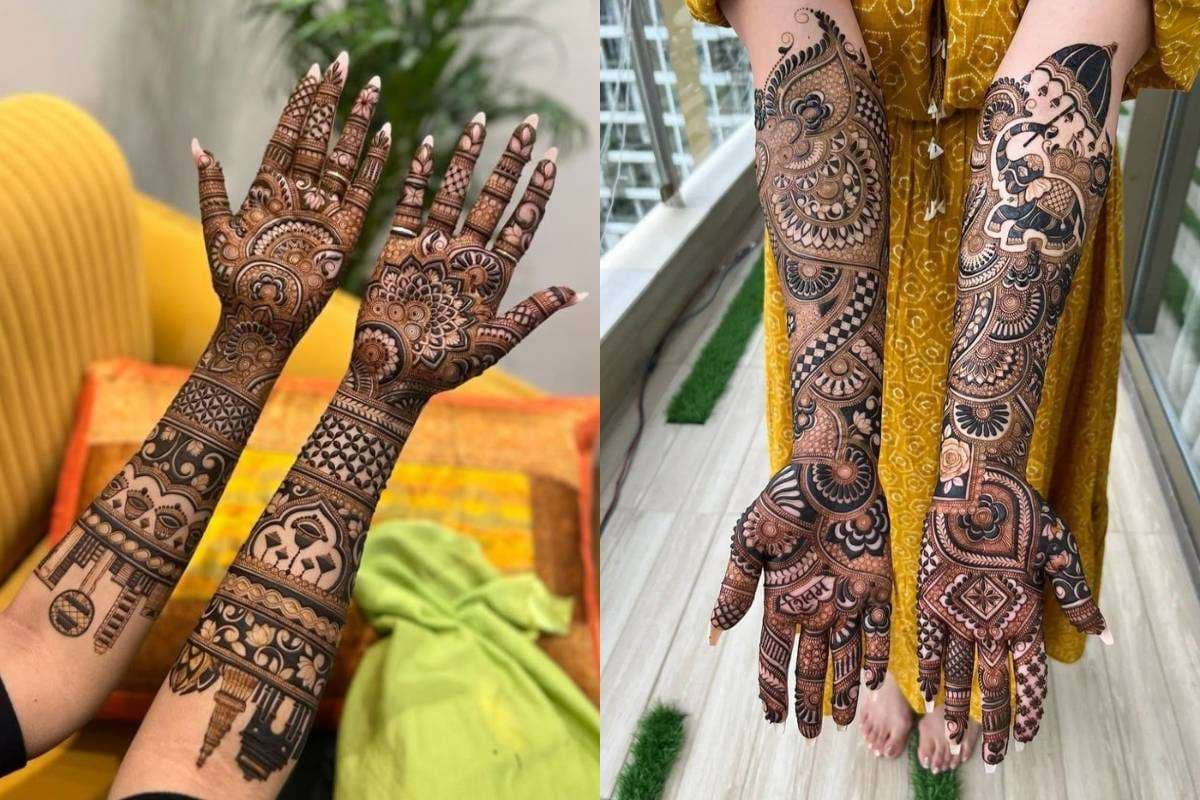 Royal Baraat Mehndi Design