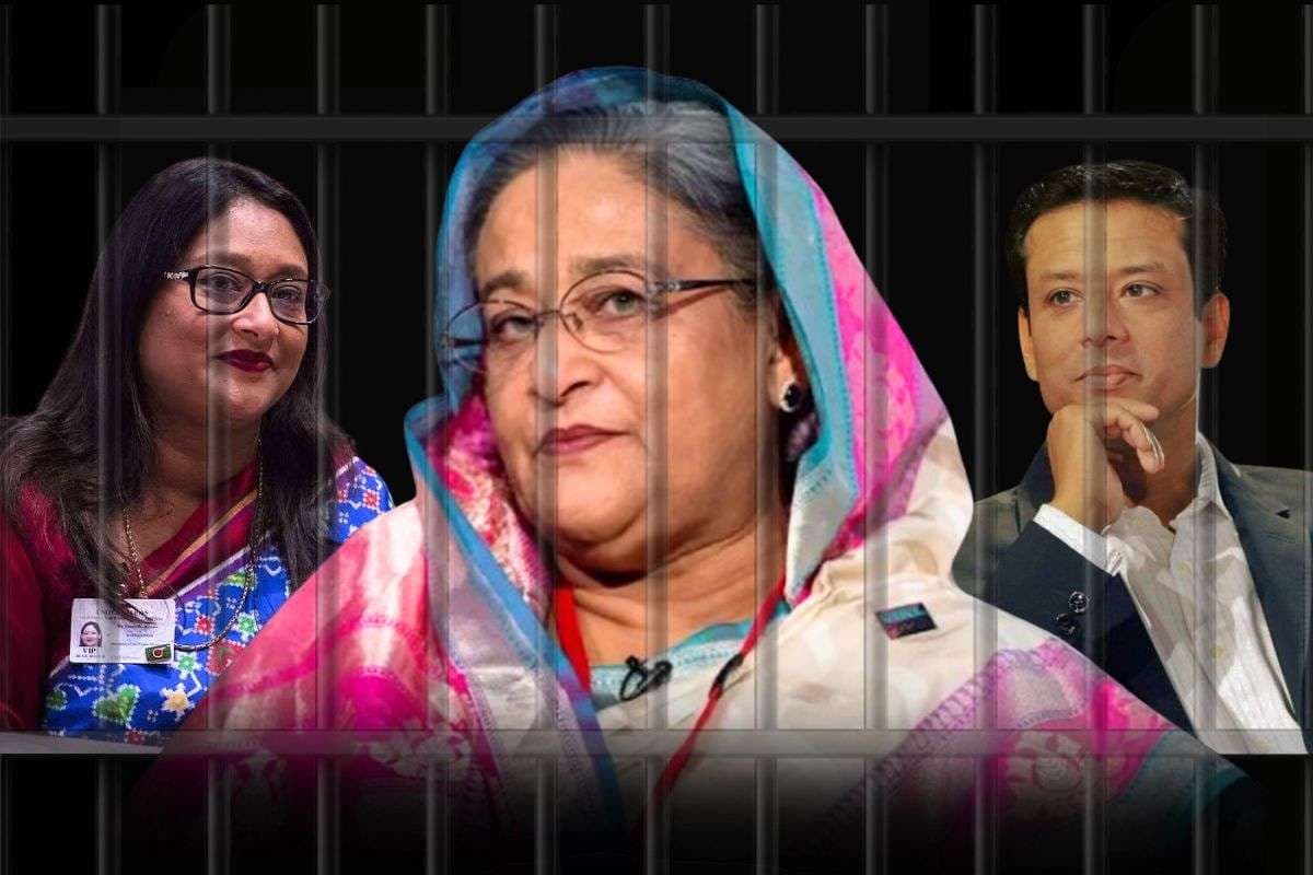 Bangladesh court sentences Sheikh Hasina to 5 years in prison for corruption with sister, son, daughter and niece.