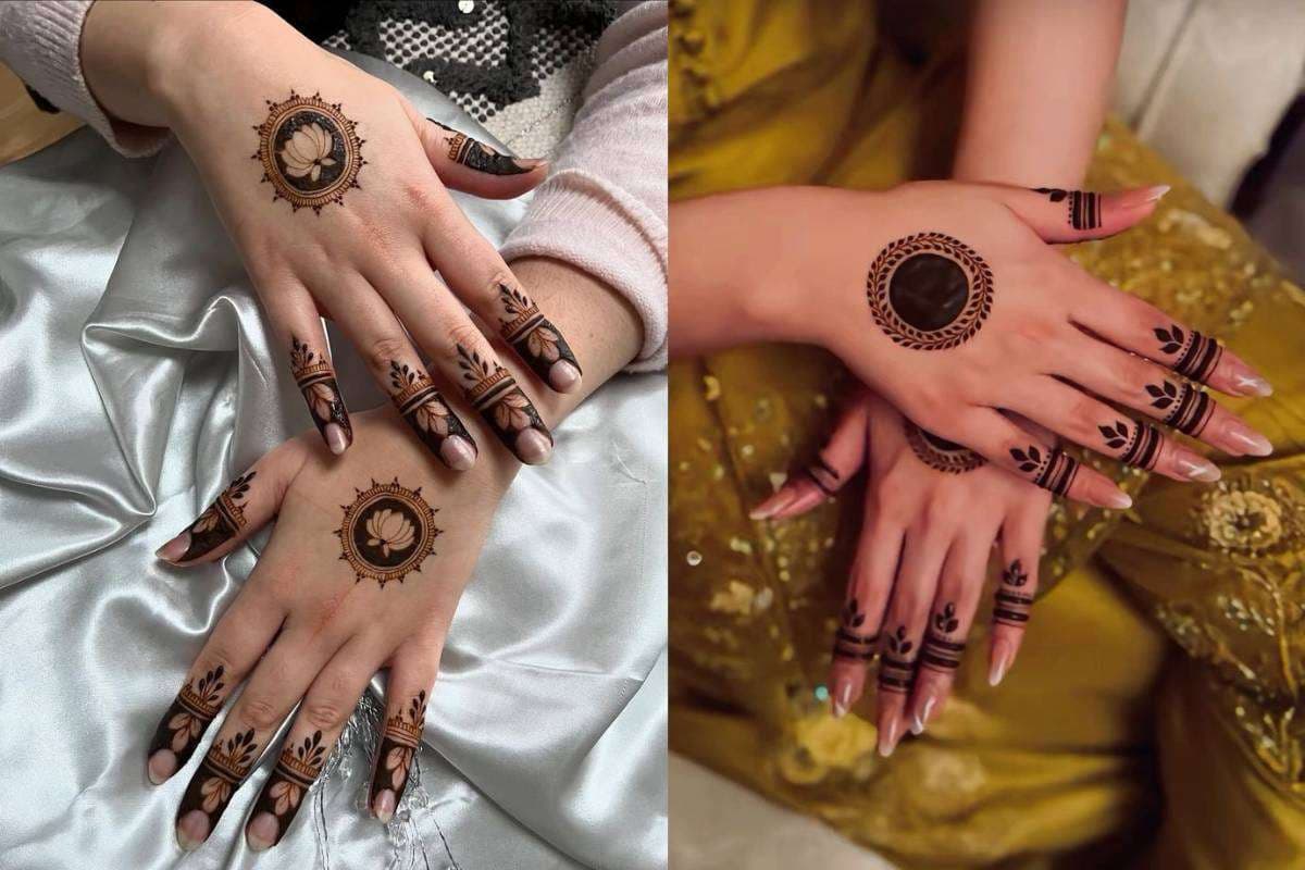 Simple Mandala Mehndi Design