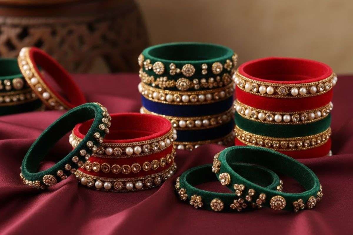 Velvet Bangles Design