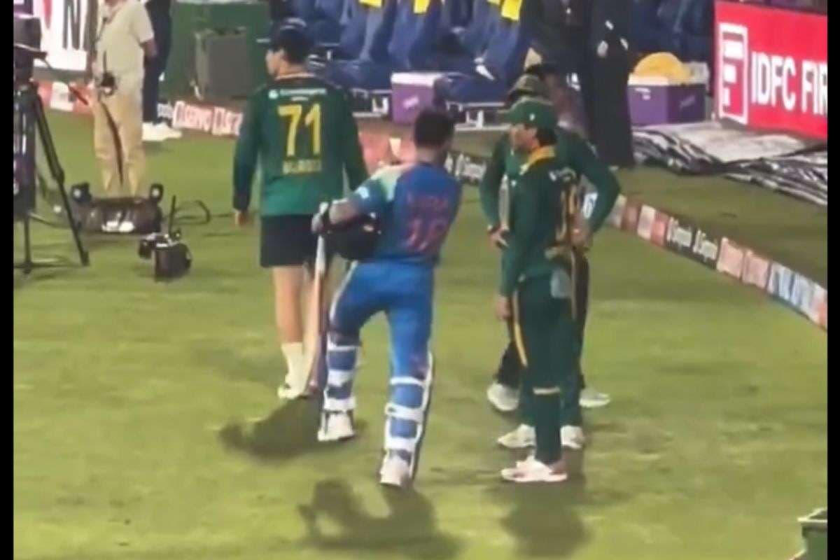 Virat Kohli and Dewald Brevis