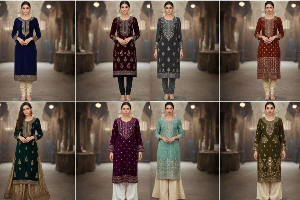 Winter Special Velvet Kurti: सर्दियों में रहेगा फैशन बरकरार, देखें ट्रेंडी विंटर स्पेशल वेलवेट कुर्ती डिजाइन