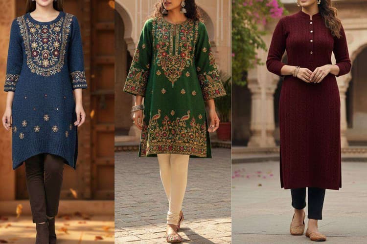 Winter Special Woolen Kurti Design: इन वूलन कुर्ती से ठंड में भी पाएं शानदार लुक, यहां देखें खूबसूरत डिजाइन