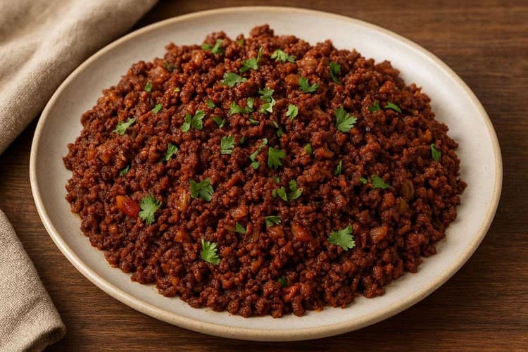 देहाती फ्लेवर की मिसाल, ताजा खून से तैयार करें मसालेदार ब्लड भुर्जी