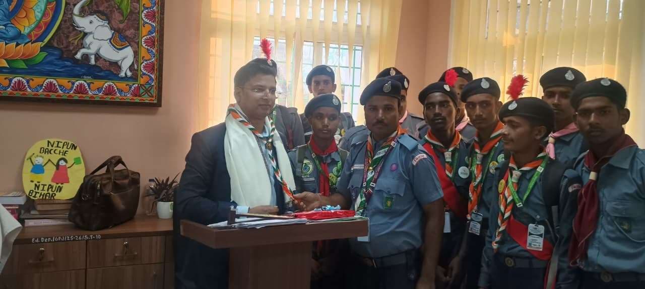 राष्ट्रीय जंबूरी 2025 में गोपालगंज का जलवा, जिले के स्काउट-गाइड ने अपने प्रदर्शन से जीता दिल