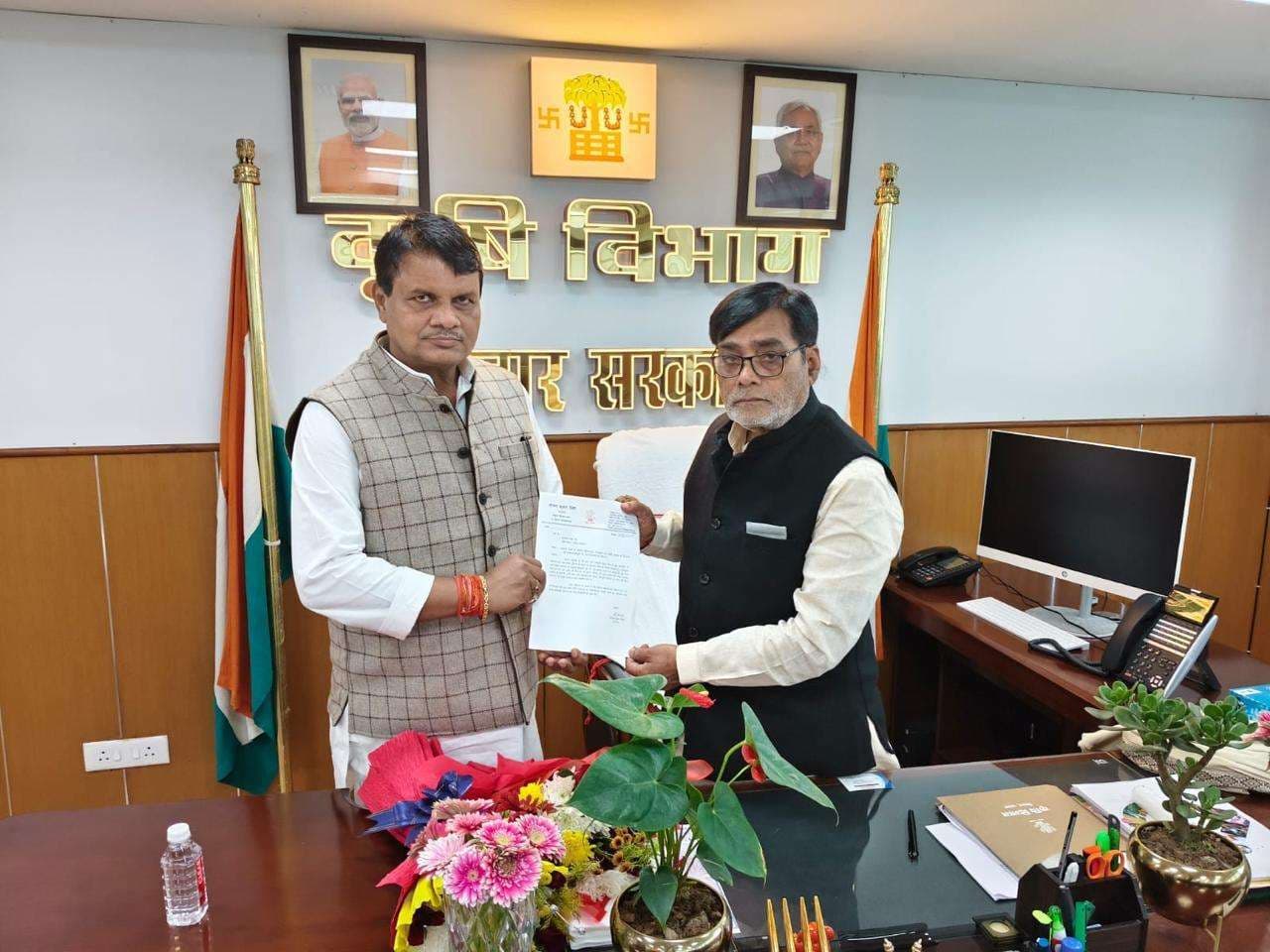 विधायक ने की प्रभावित किसानों को अनुदान राशि देने की मांग