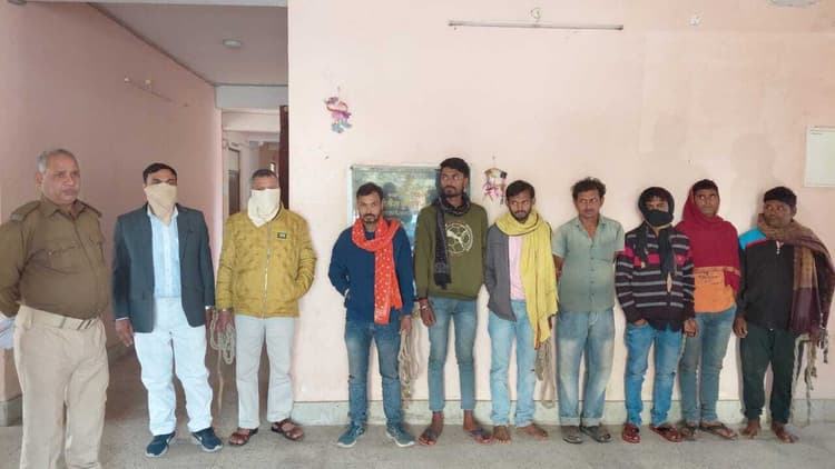 नौ शराबी को पुलिस ने किया गिरफ्तार