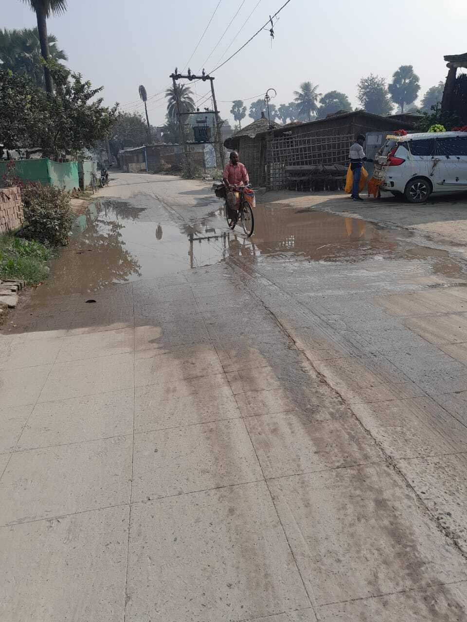 Samastipur News:नल-जल योजना का पाइप लीकेज