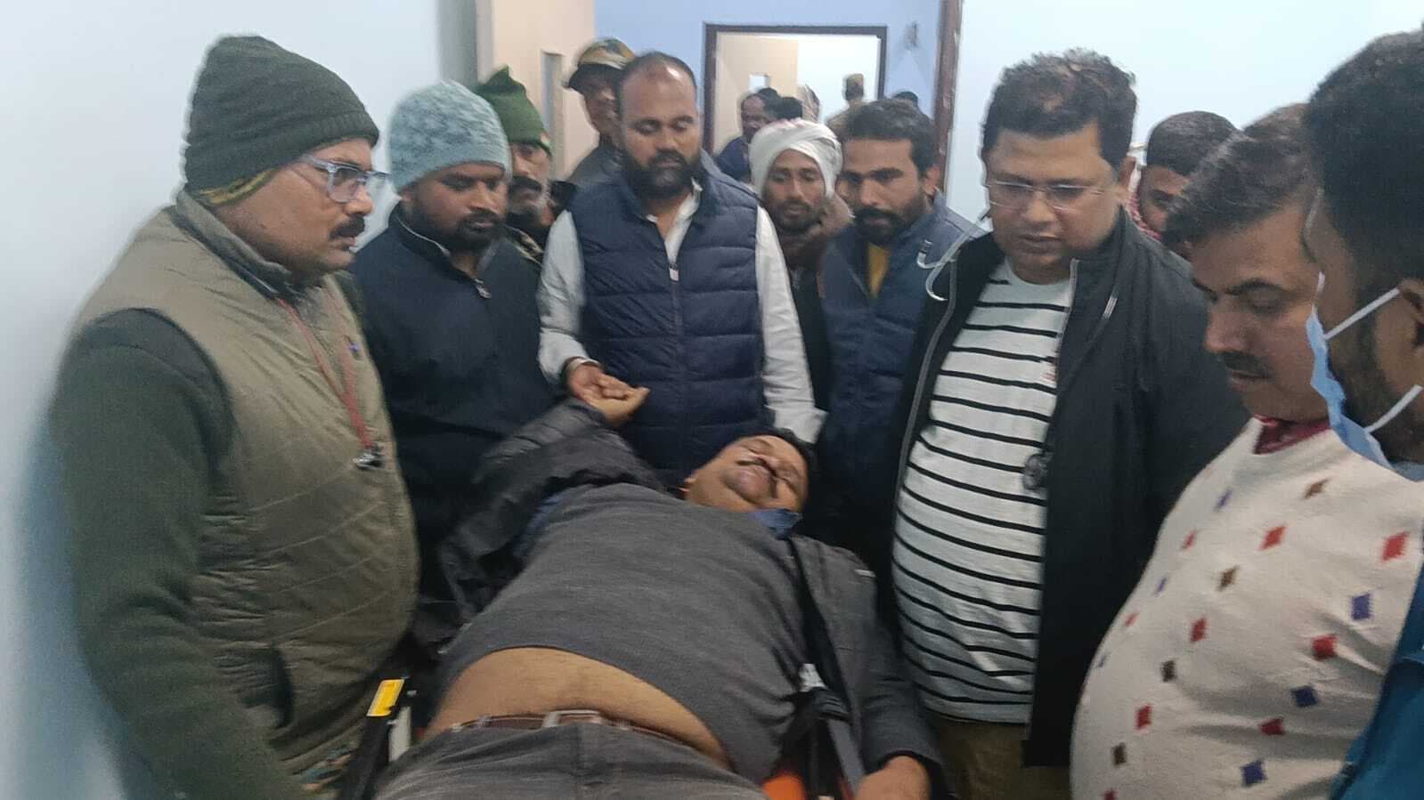 बरौली में सड़क हादसे में सदर विधायक के बड़े भाई गंभीर रूप से घायल, हायर सेंटर रेफर