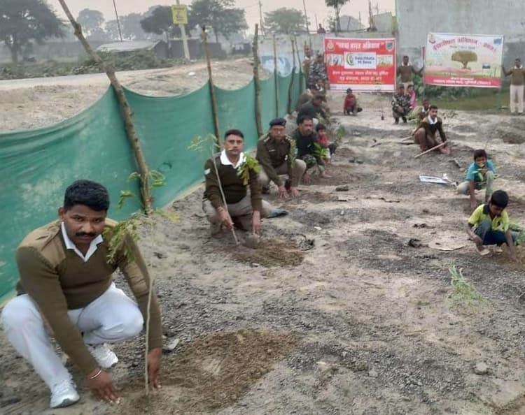 एसएसबी ने किया पौधरोपण अभियान का आयोजन