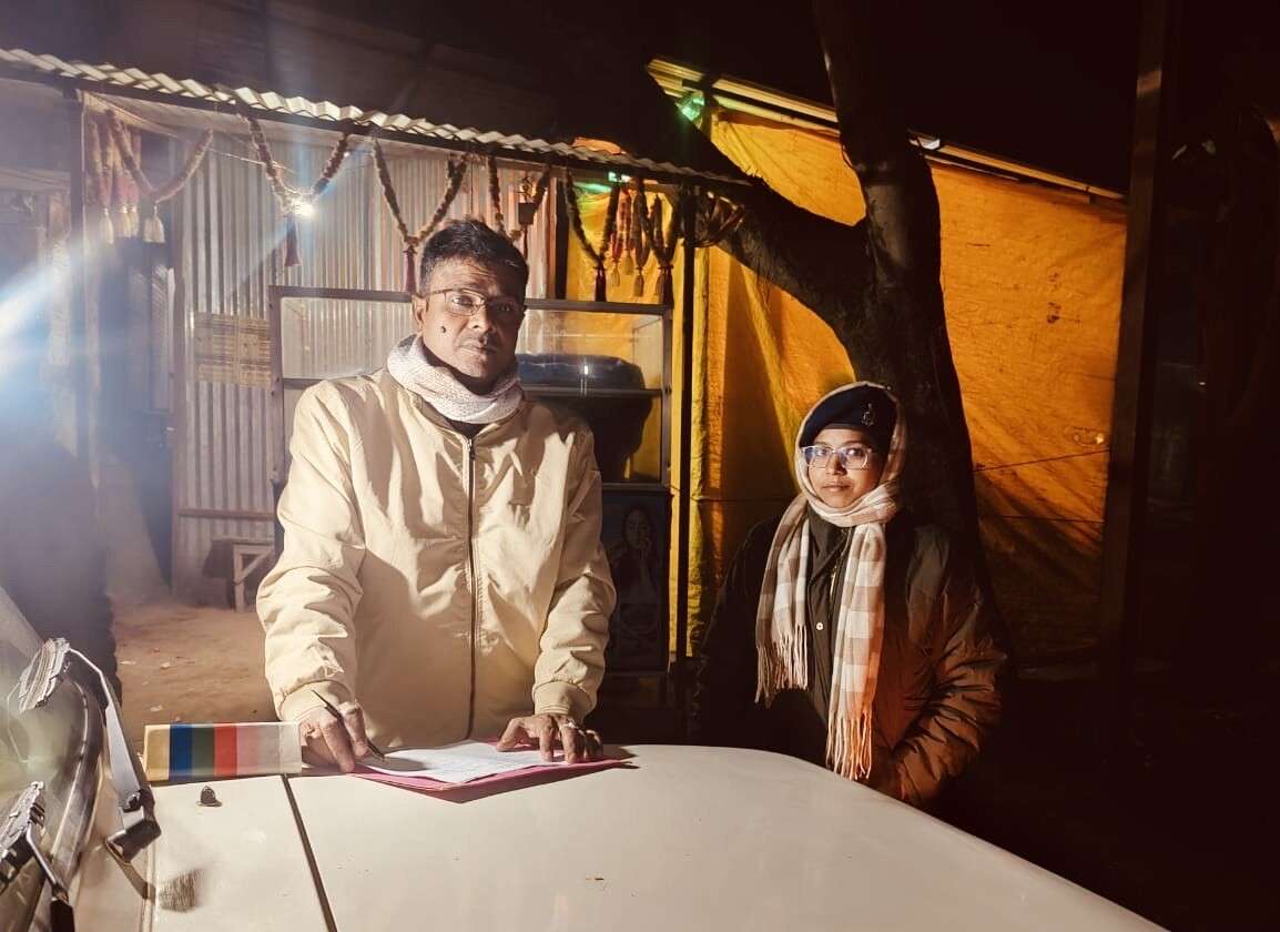 औचक निरीक्षण से फुलवरिया के थानों में सतर्कता, इंस्पेक्टर ने दिये सख्त निर्देश