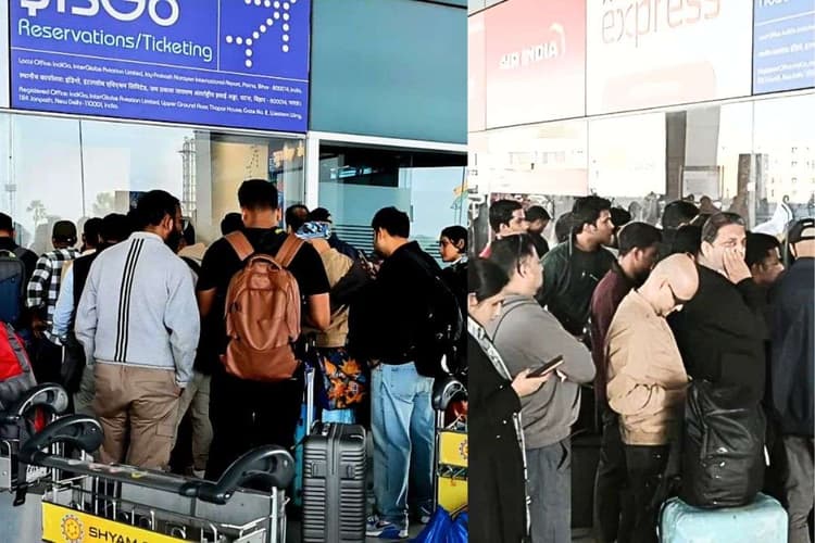 Indigo Crisis: इंडिगो संकट में बिहार बेहाल, 56 फ्लाइटें रद्द, कुवैत-रियाद जाने वाले यात्रियों ने किया हंगामा