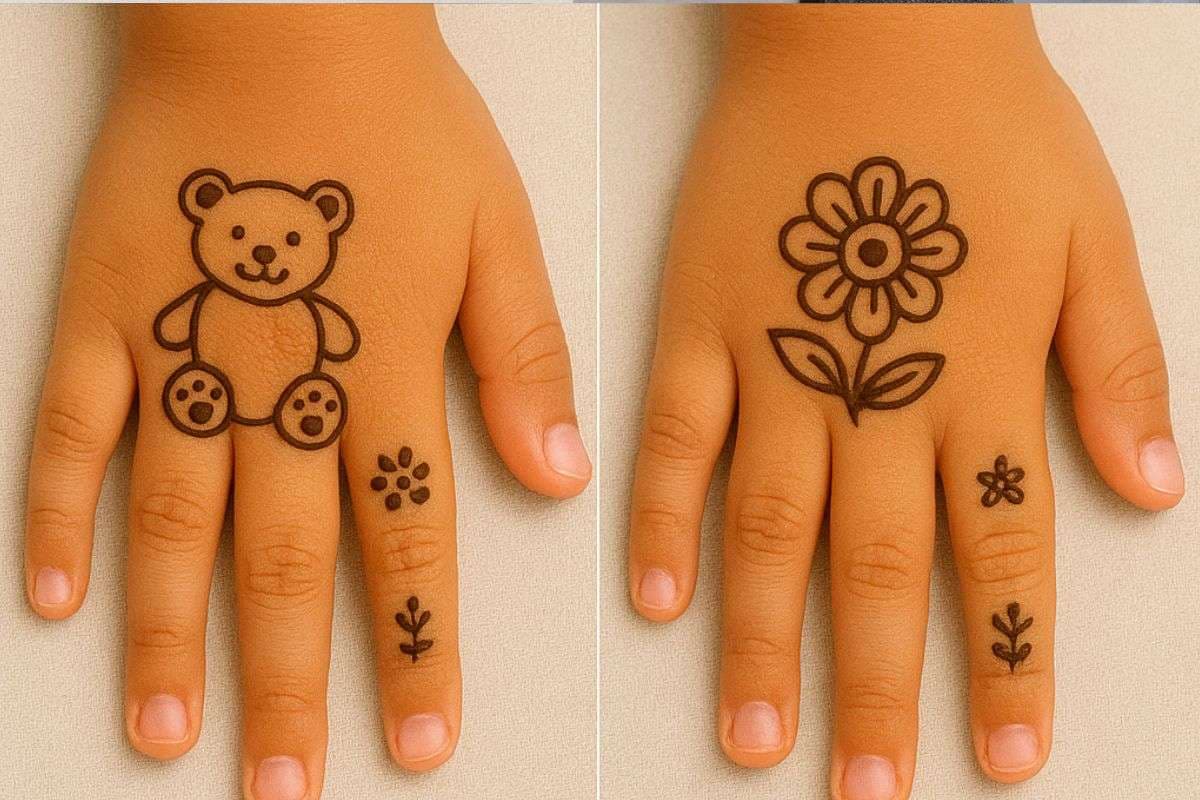Cute Mehndi Designs For Kids: छोटे बच्चों को लगानी है मेहंदी, यहां देखे क्यूट और ट्रेंडिंग डिजाइन