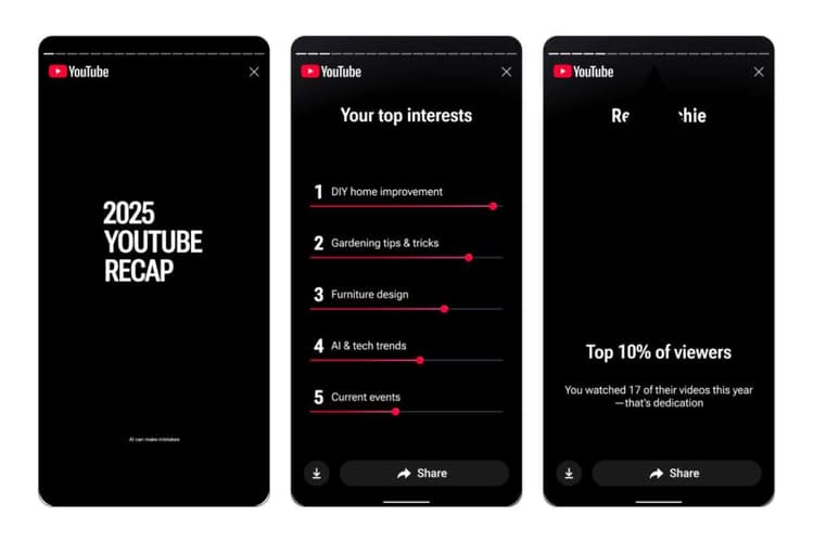 YouTube ने पेश किया धमाकेदार Recap, अब देखिए सालभर के वीडियो हाइलाइट्स