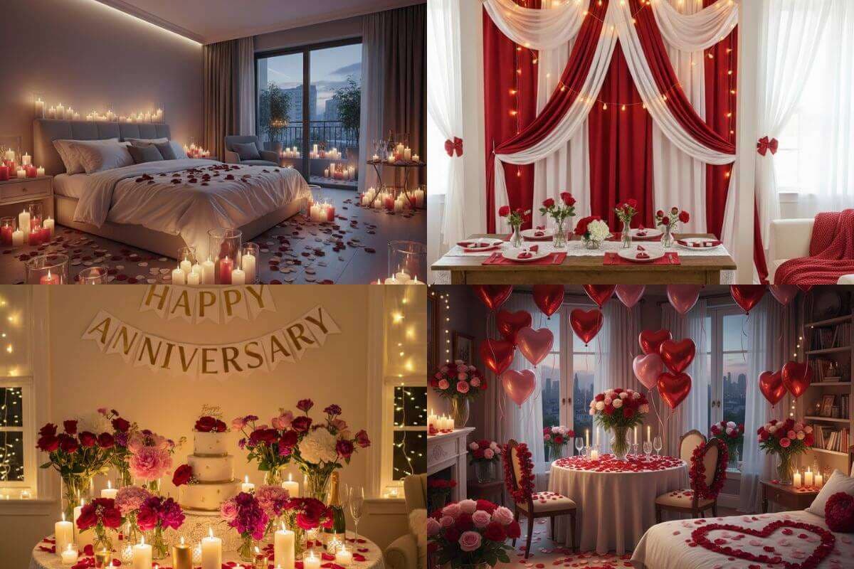 Anniversary Decoration Ideas:  शादी की सालगिरह पर अपने हाथों से रूम को सजाएं और पार्टनर को करें सरप्राइज, इन डेकोरेशन आइडियाज को करें ट्राई 