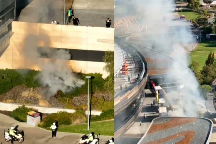 BBL: पर्थ के स्टेडियम में लगी आग से मचा हड़कंप, धुएं के बीच चलता रहा मैच, बाबर आजम फिर फेल