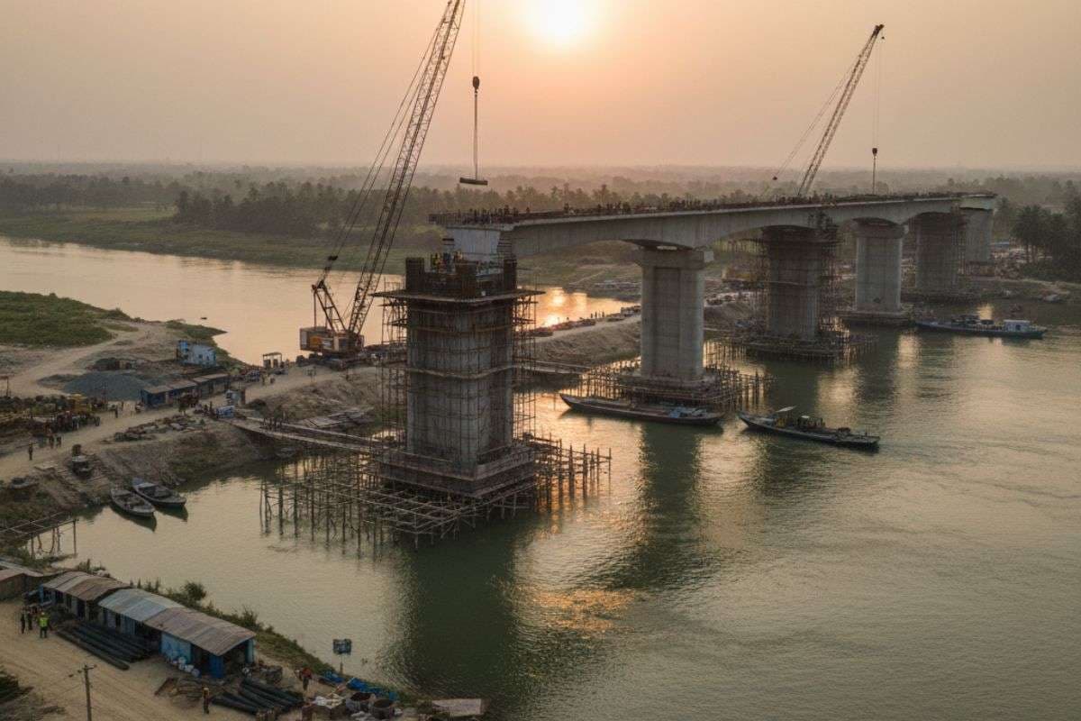 15 किलोमीटर की दूरी कम करेगा 47 करोड़ की लागत से बना ये 400 मीटर का पुल