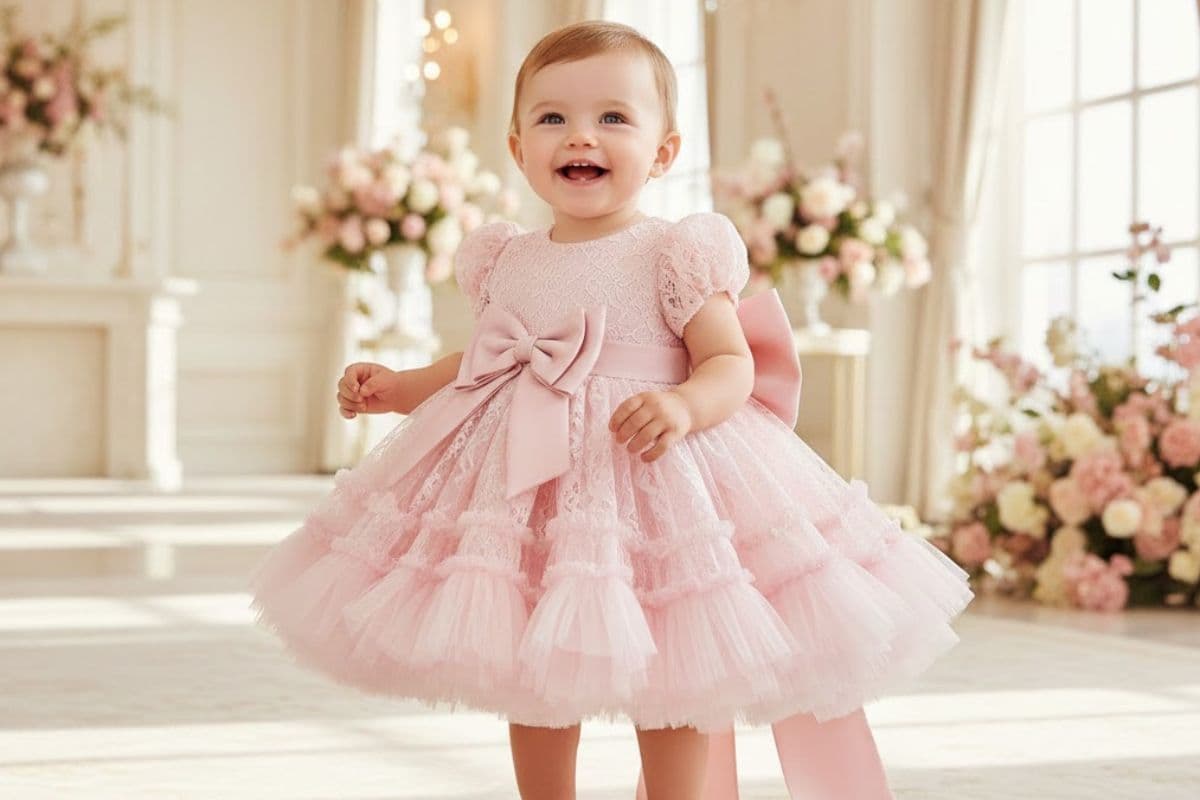 Bow Frock Design (AI IMAGE)