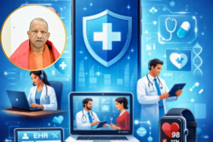सीएम योगी के संकल्प से यूपी बना डिजिटल हेल्थ इन्फ्रास्ट्रक्चर का राष्ट्रीय मॉडल