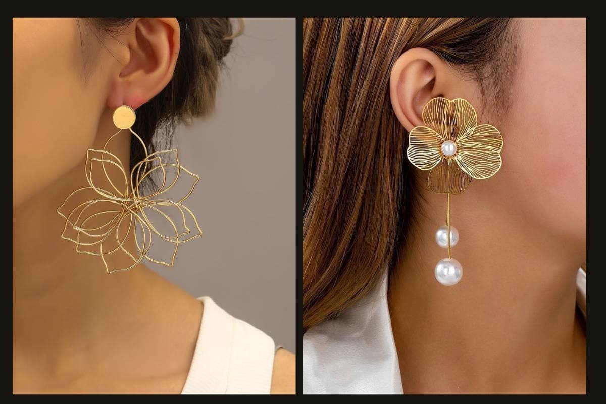 महिलाओं के लिए ड्रॉप ईयररिंग्स: Drop Earrings for Women