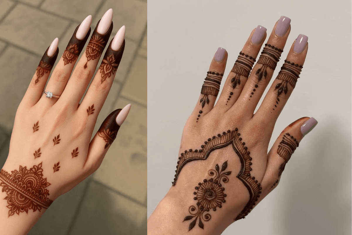Fingers & Wrist Mehndi Design