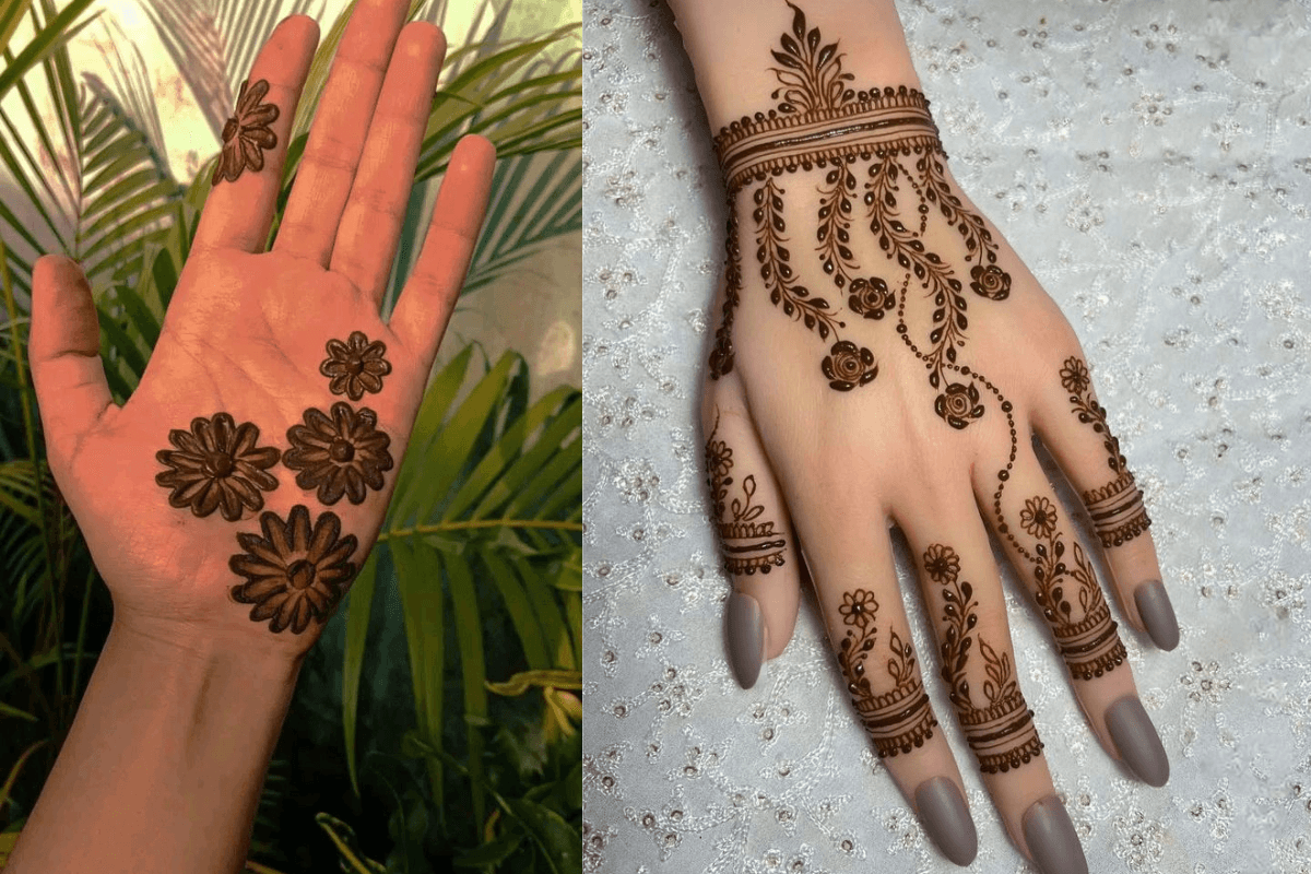  Floral Mehndi Design