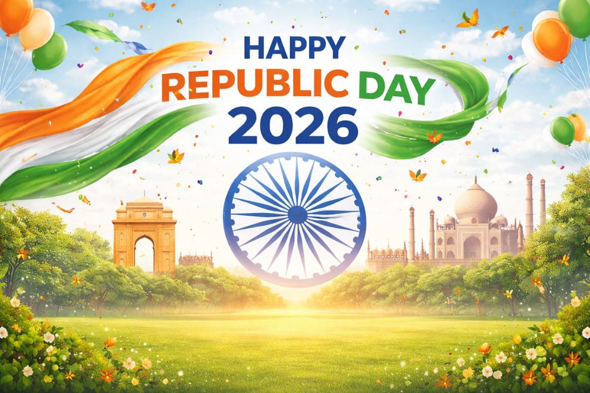गणतंत्र दिवस 2026 की शुभकामनाएं 