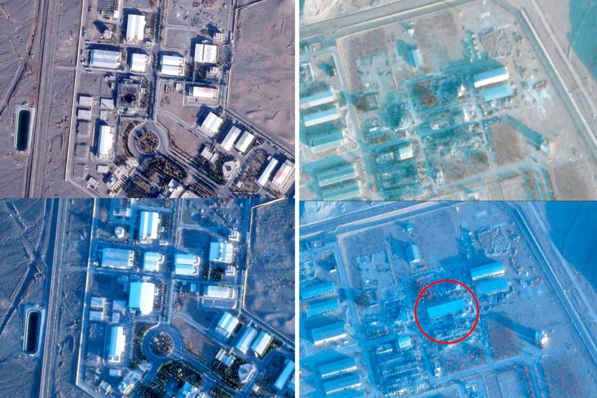 ईरान के दो परमाणु ठिकानों की सैटेलाइट तस्वीरों से बढ़ेगी ट्रंप की चिंता, जहां अमेरिका ने बरसाए थे बम, वहां फिर से किलेबंदी