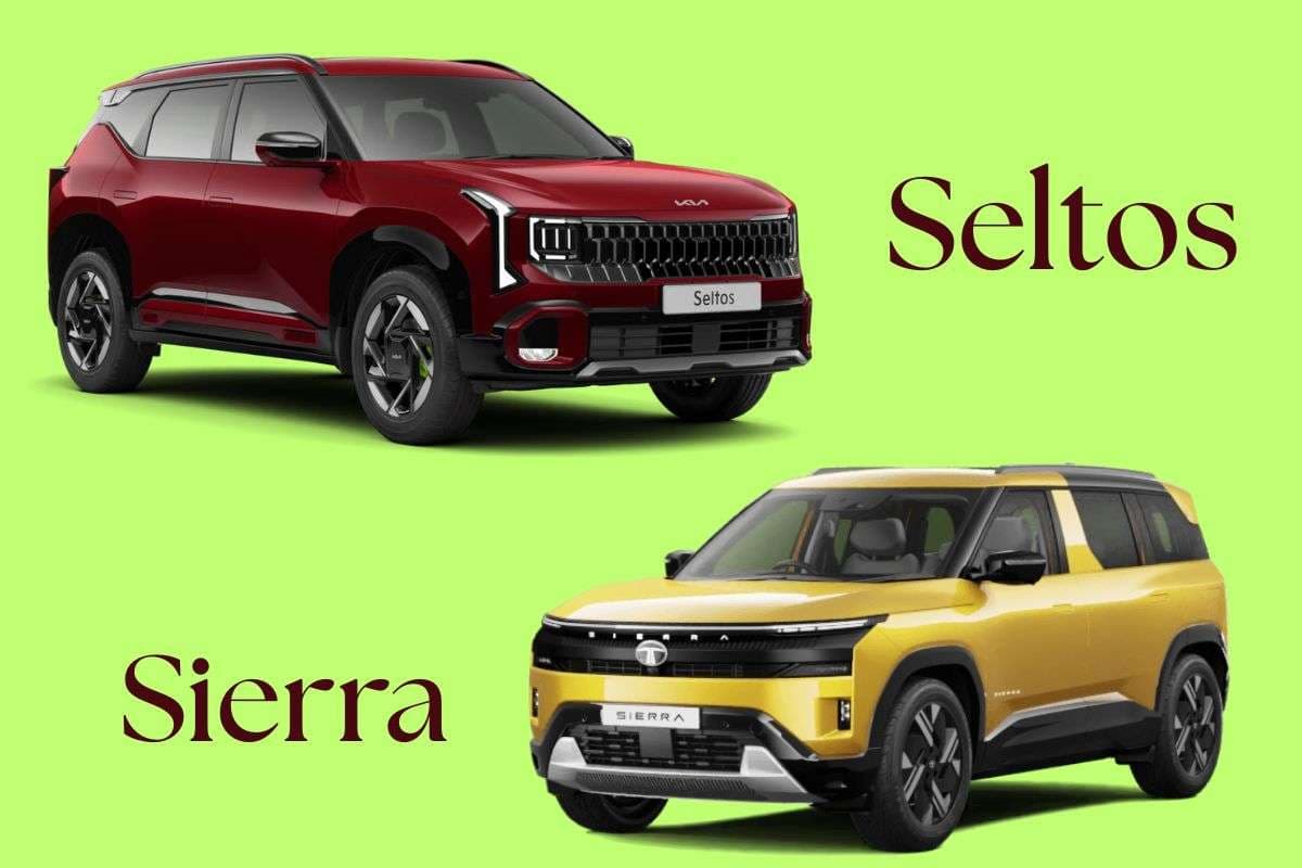 Kia Seltos या Tata Sierra? जानिए कीमत, फीचर्स और परफॉर्मेंस में कौन है मिड-साइज SUV सेगमेंट का असली किंग