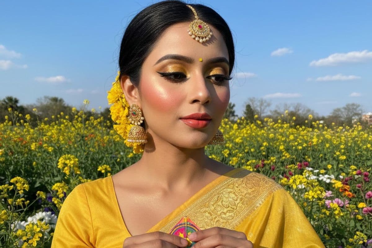 Makeup Ideas for Basant Panchami in Hindi