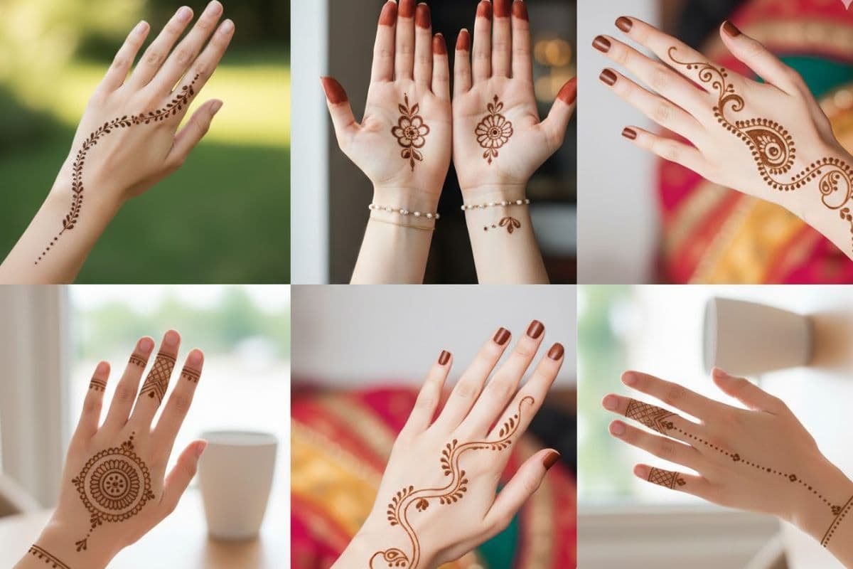 Simple Mehndi Design: अपने हाथों में आसानी से बनाएं ये सिंपल मेहंदी डिजाइन, रचने के बाद लगेगा बहुत खूबसूरत