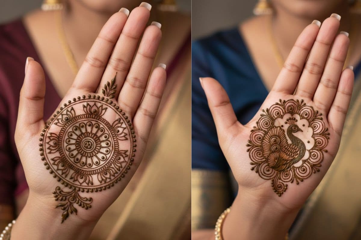  Centre Mehndi Design (AI IMAGE)
