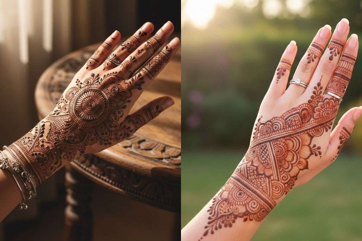 Mehndi Design For Special Function: घर पर शादी हो या कोई फंक्शन, हाथों में लगाएं ये आसान और सुंदर मेहंदी डिजाइन