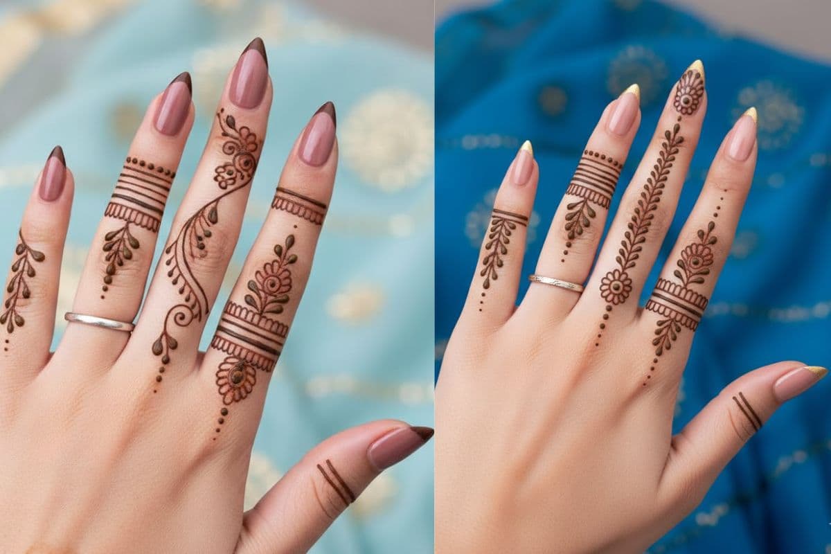 Finger Mehndi Design (AI IMAGE)