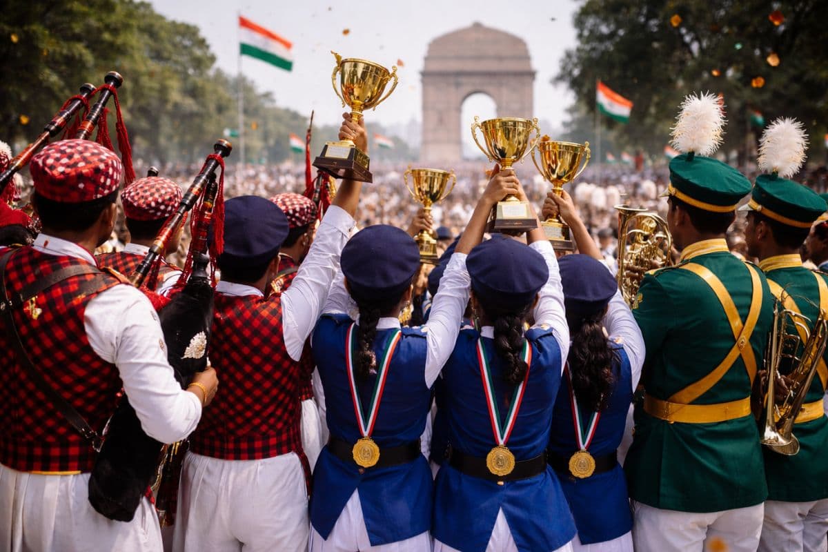 झारखंड के बेटे, बेटियों ने दिल्ली में जीता लोगों का दिल, नेशनल बैंड कॉम्पिटिशन में मारी बाजी