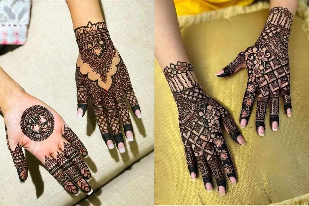 नई अरबी हिना मेहंदी डिजाइन (New Arabic Henna Mehndi Design)