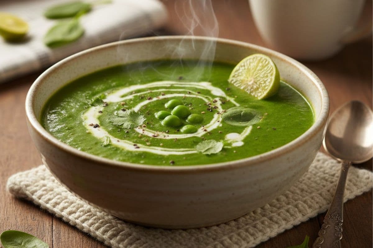 Palak Matar Soup: ठंड में शरीर को गर्म रखने के लिए बनाएं गरमा-गरम पालक मटर सूप
