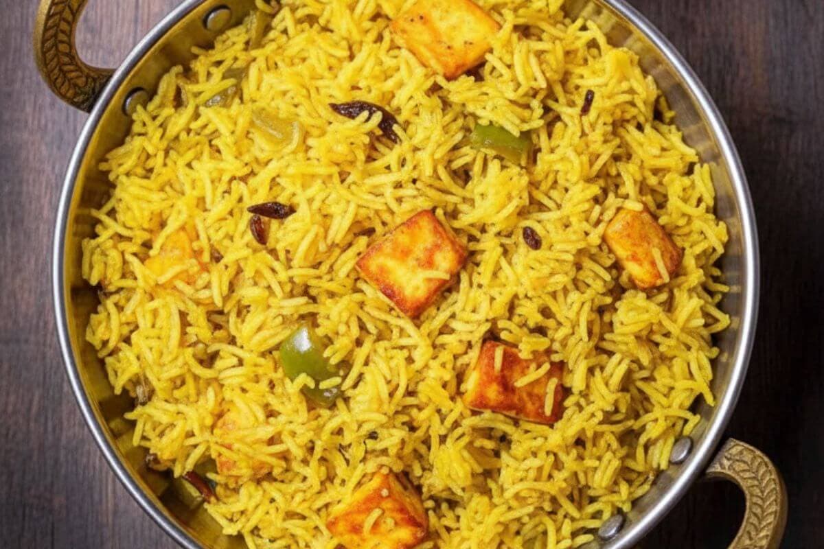 Paneer Pulao Recipe