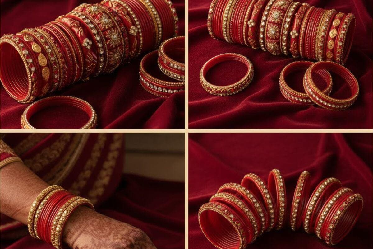 Red Bangles Design: चूड़ियों की रंग से बढ़ जाएगी खूबसूरती, ट्राई करें ये रेड बैंगल्स डिजाइन आइडियाज 