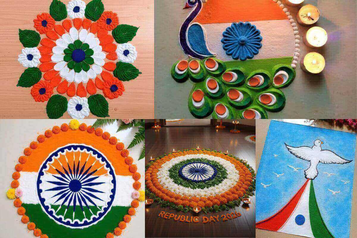 Republic Day Rangoli