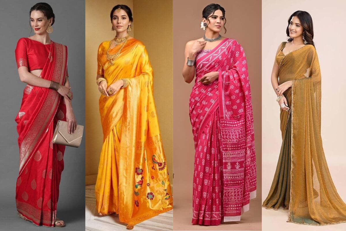 Saraswati Puja Saree Look: सरस्वती पूजा के दिन पहनें ये खूबसूरत और स्टाइलिश साड़ी, ट्रेडिशनल लुक में पाएं ग्लैमरस टच