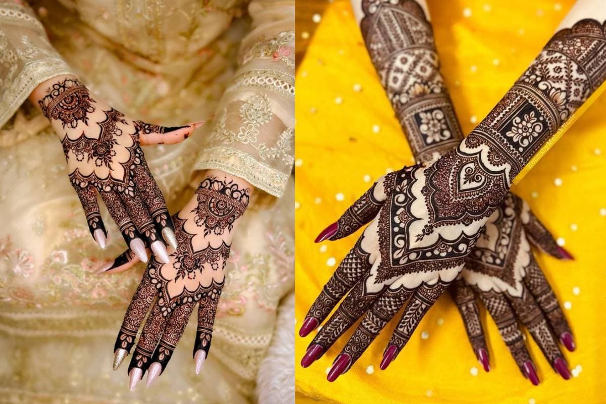 सिंपल हिना मेहंदी डिजाइन (Simple Henna Mehndi Design)