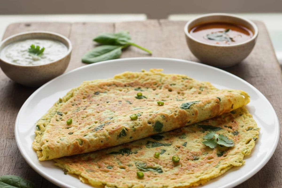 Simple Palak Rava Dosa Recipe: सुबह के नाश्ते के लिए खोज रहे हैं कुछ परफेक्ट, तो ट्राई कीजिए ये पालक रवा डोसा 