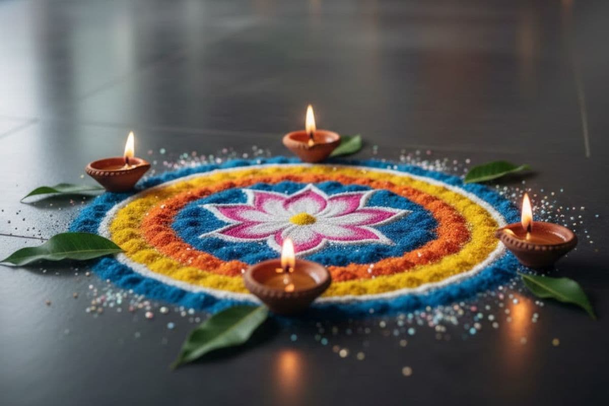 Small Rangoli Design