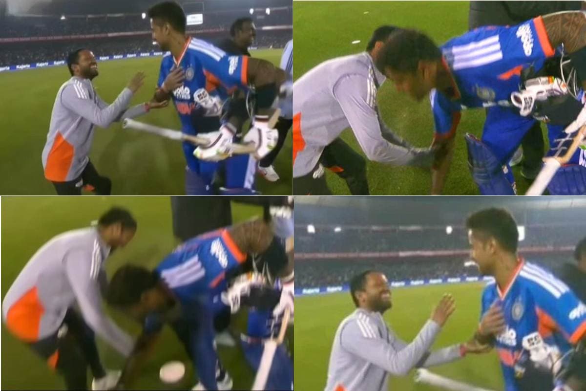 रायपुर में मैच जीतने के बाद सूर्या ने किसके छुए पैर? वीडियो देख आप भी करेंगे सलाम