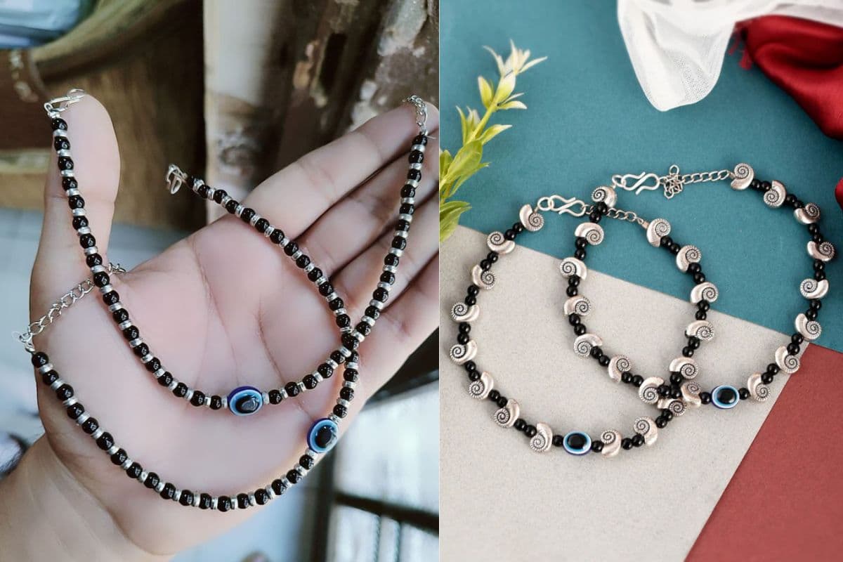 Trending Silver Evil Eye Anklets: भारी पायल नहीं अब ट्रेंड में ईविल आई लाइटवेट चांदी की पायल
