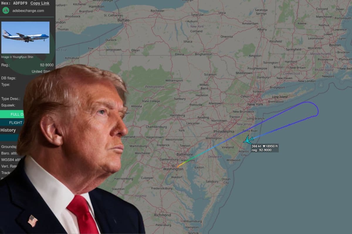 दावोस जा रहे ट्रंप के प्लेन का ‘यू-टर्न’, टेकऑफ के एक घंटे बाद वापस लौटना पड़ा; इस वजह से लिया गया फैसला