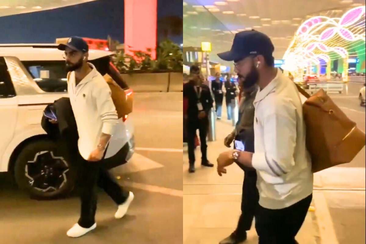 Virat kohli Airport Look