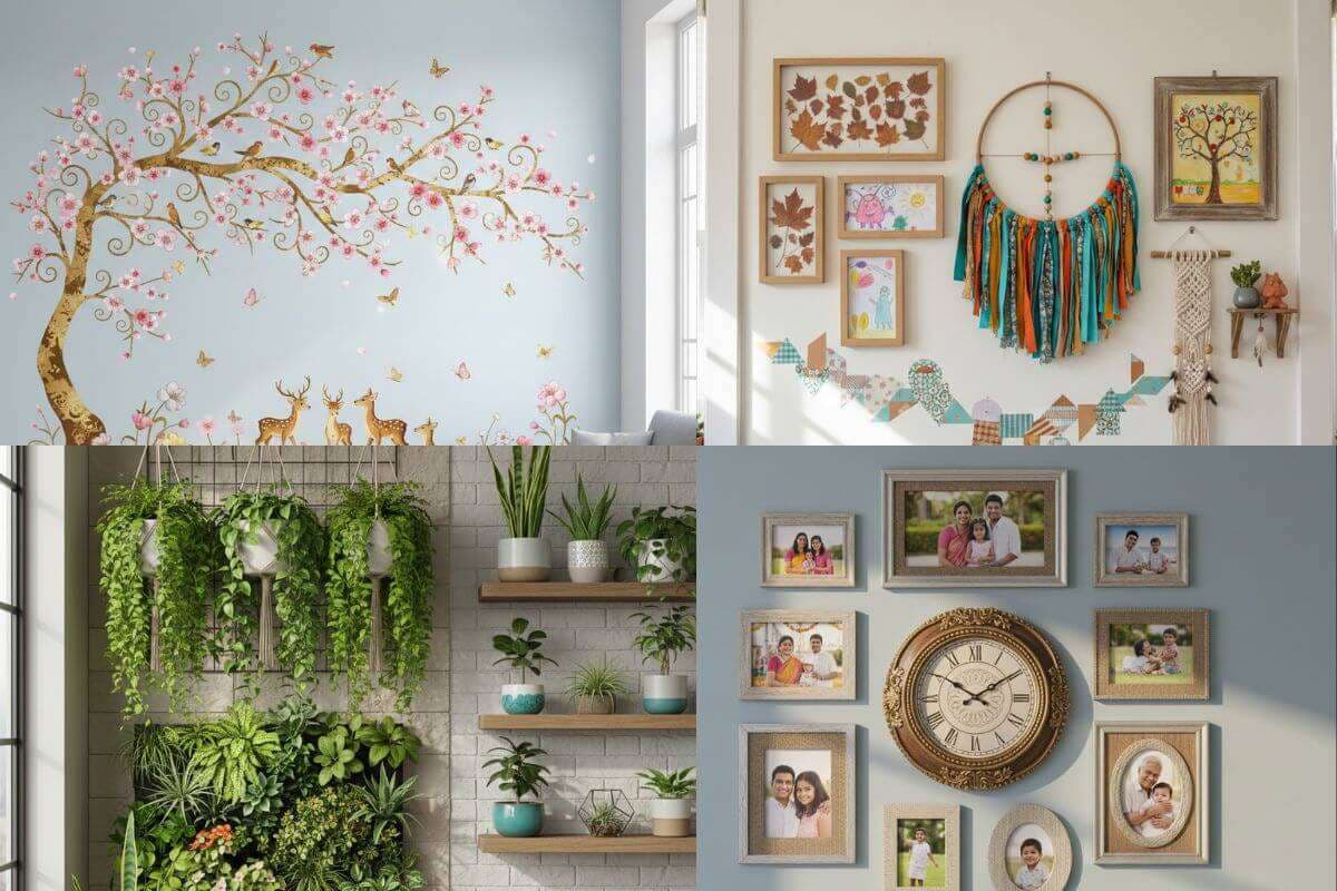 Wall Decoration Ideas: दीवारों की सजावट से बदल दें अपने घर का पूरा लुक, इन आइडियाज को जरूर करें ट्राई